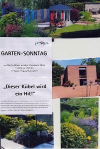 muga Gartenführung und Vortrag - Aufsteller